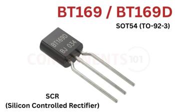 BT169 TO-92 Sensitive Gate Silicon Controlled 
