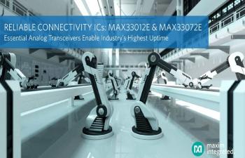 MAX33012R/MAX33072E CAN Bus and RS-485 Transceivers 