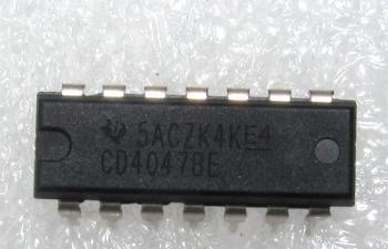 IC 4047: CMOS Low Power Monostable/Astable Multi-vibrator