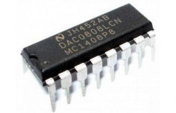 DAC0808 IC – 8 Bit D/A Converter