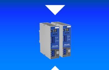  DIN-rail mount isolated DC-DC converters with 120 W and 240 W outputs