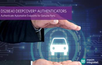 DS28E40 DeepCover Automotive Secure Authenticator