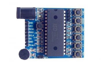 Voice Recorder/Playback Module using ISD1760