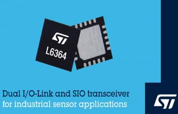 L6364 - Configurable Dual I/O-Link and SIO Transceiver 