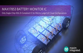 MAX17853 - Battery Monitoring IC for High Voltage Data Acquisition Systems