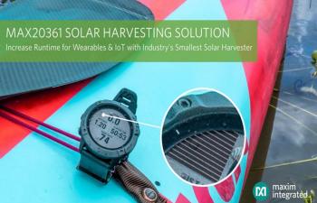 MAX20361 Solar Harvester from Maxim Integrated