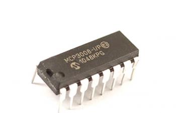 MCP3008 8-Channel 10-bit ADC IC
