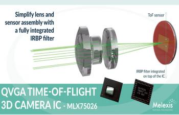 Single-Chip QVGA Resolution ToF Sensor IC