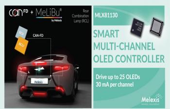 MLX81130 Multi-Channel OLED Controller