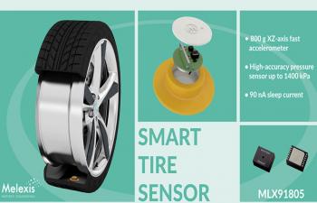 MLX91805 Smart Tire Sensor from Melexis