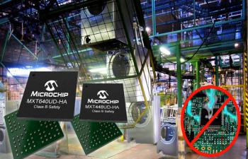 Capacitive Touchscreen Controllers from Microchip