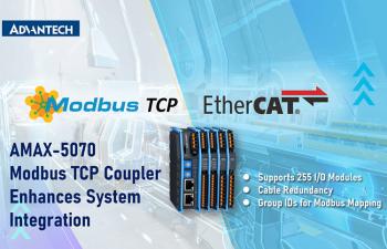 AMAX-5070 ModBus/TCP Coupler