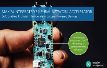 MAX78000 Neural Network Accelerator Microcontroller