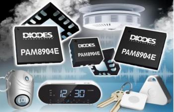 PAM8904E - Enhanced Piezo Sounder Driver with Automatic Shutdown for Small Sensors and Wearable Devices