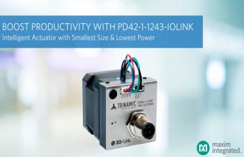 PD42-1-1243-IO-LINK Intelligent Actuator from Maxim Integrated