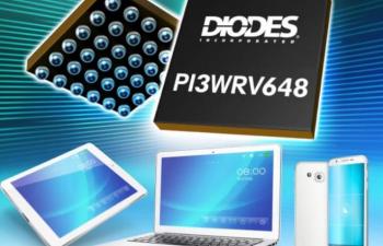 PI3WVR648 - 2:1 MIPI 4-Data Lane Switch for Fast Switching applications in Smartphones and Portable Devices