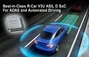R-Car V3U ASIL D SoC from Renesas
