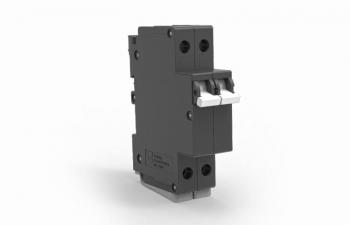 R-Series 13 mm DIN rail mount hydraulic-magnetic circuit breaker