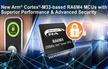 RA6M4 Arm Cortex-M33 Microcontrollers