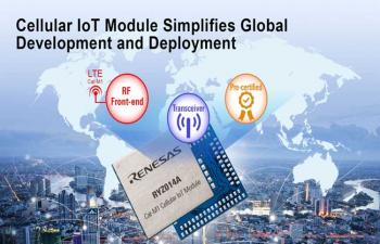 Renesas' RYZ014A Cellular IoT Module