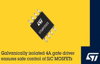 STGAP2SiCS Galvanically Isolated 4A Gate Driver