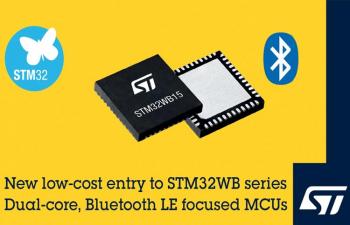 STMicroelectronics' STM32WB Dual-Core Bluetooth LE Microcontroller