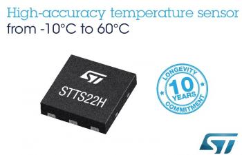 STTS22H - High Accuracy Temperature Sensor with Low Operating and Standby Current