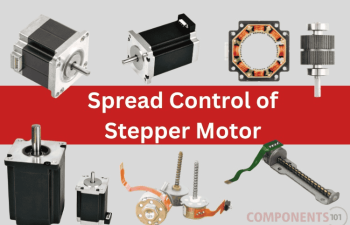 Spread control in stepper motor
