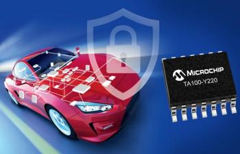 TrustAnchor100 (TA100) CryptoAutomotive Security IC from Microchip