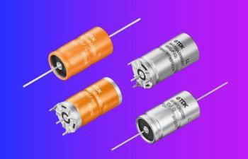 Vibration-Resistant Axial Capacitors up to 125V  