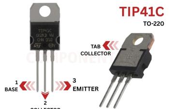TIP41C NPN Power Transistor 