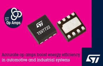 TSV7722 Op-Amp from STMicroelectronics 