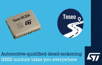 Teseo-VIC3DA Dead-Reckoning GNSS Module