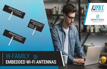 W1 Family Embedded Wi-Fi Antennas from AVX Corporations