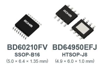 ROHM Launches Brushed DC Motor Driver ICs
