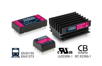 Compact 10, 30, and 40 Watt Railway DC/DC Converters