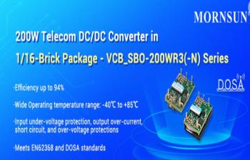 VCB_SBO-200W(F)R3(-N) Series - High-Power Density DC/DC Converter