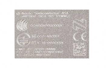 nRF9160 SiP with integrated LTE-M/NB-IoT modem and GPS