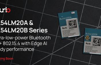 Ezurio BL54LM20 Series Bluetooth LE Modules with Edge AI