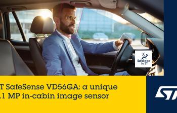 STMicroelectronics ST SafeSense VD56GA Automotive Image Sensor