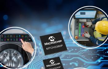 Microchip MTCH3380P and MTCH3240P Turnkey Touch Controllers