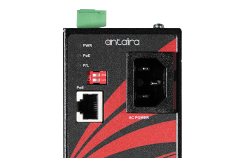 INJ-0201G-bt-AC-100-T Wide Temperature, AC Powered PoE Injector