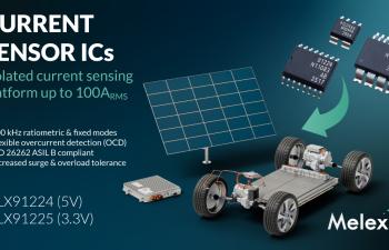 Melexis MLX91224 and MLX91225 Integrated Current Sensor